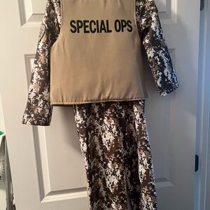 Special Ops Kids Costume - Brown and Tan